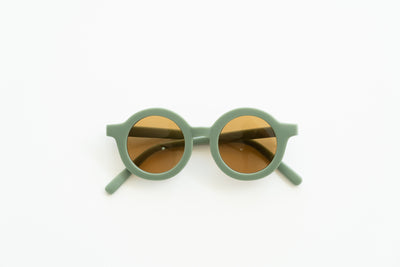 Round Sustainable  Sunglasses - Fern