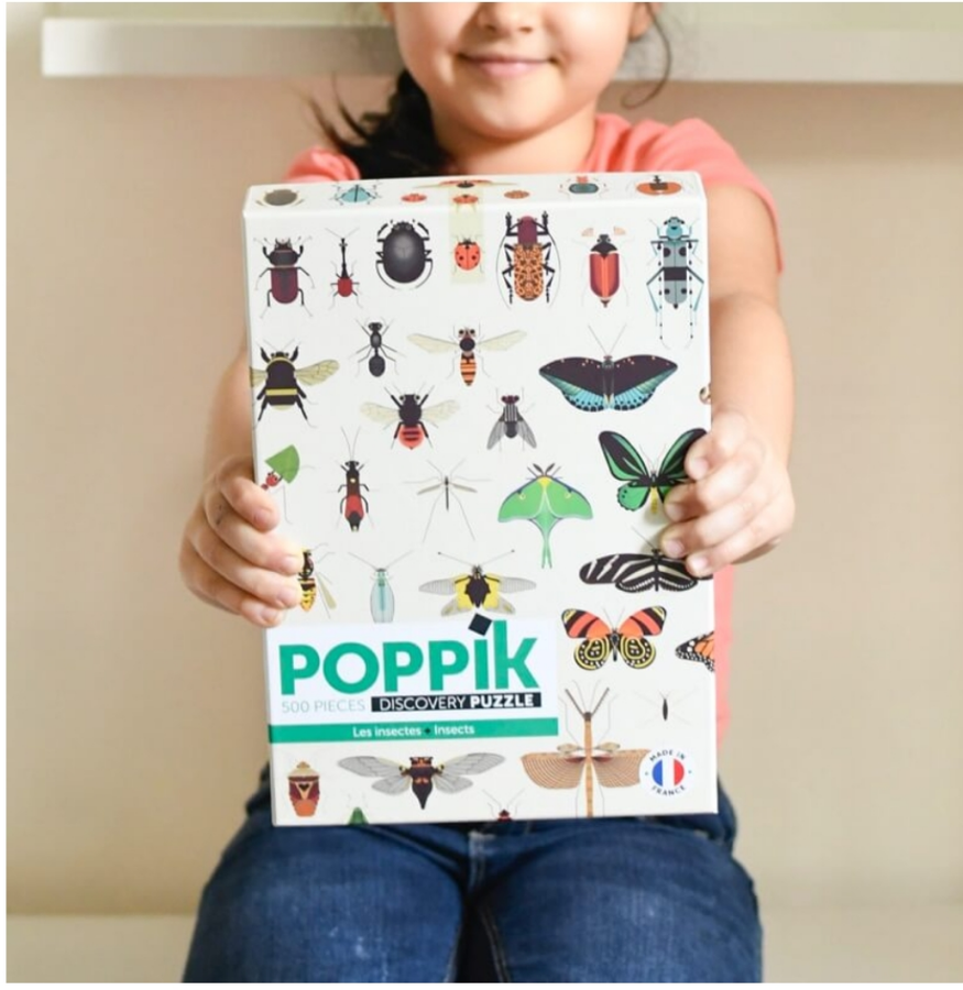 Poppik Puzzle 500 piezas "Insectos"