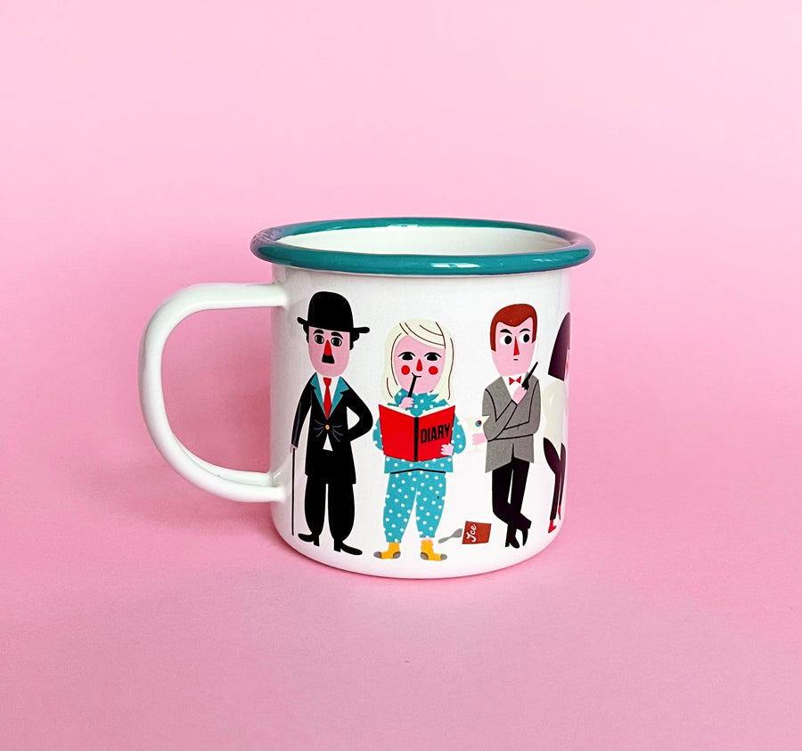 Enamel Mug Movie Lover
