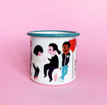 Enamel Mug Movie Lover