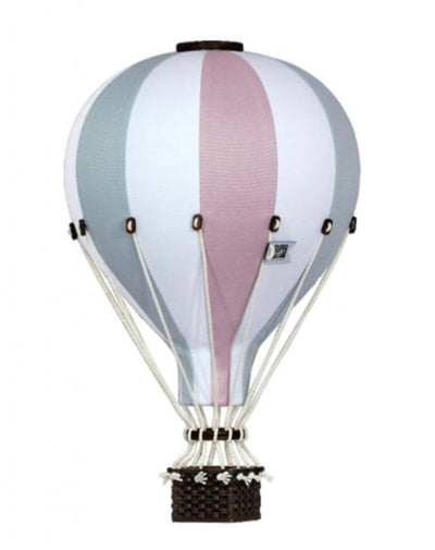 Decorative Hot Air Balloon grey/lilac/cream SB 772