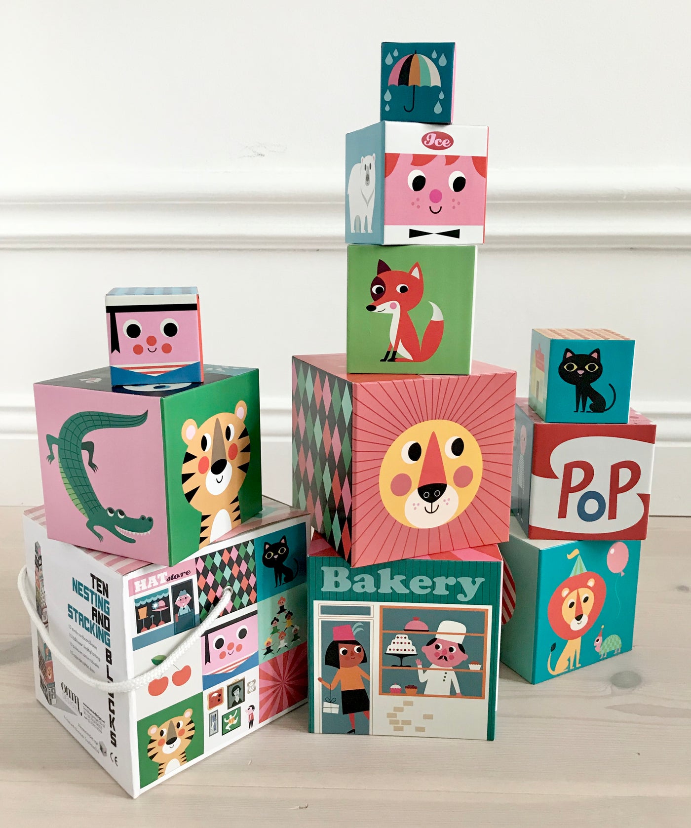 Omm Design Stackable boxes