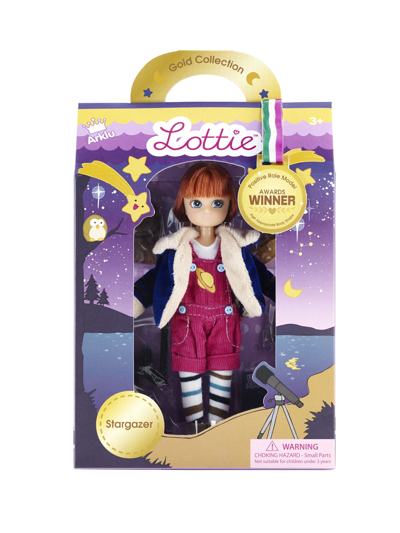 Stargazer Astronomy Lottie Doll - Gold Collection