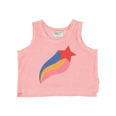Piupiuchick camiseta sin mangas | rosa con estrella