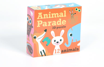 OMM Design Puzzles 3 D Parada de animales