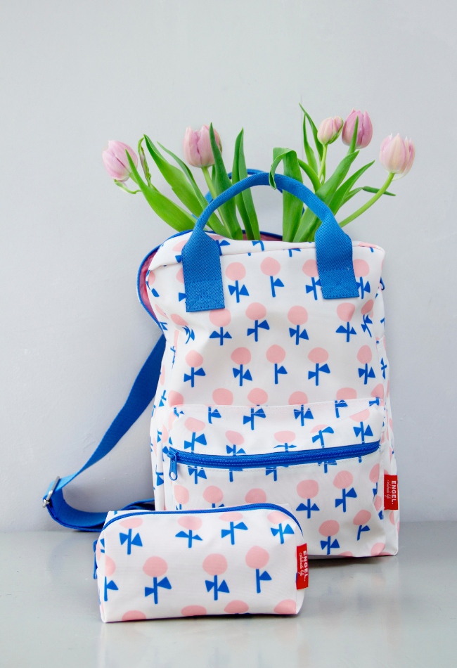 Engelpunt Mochila grande "Flowers"