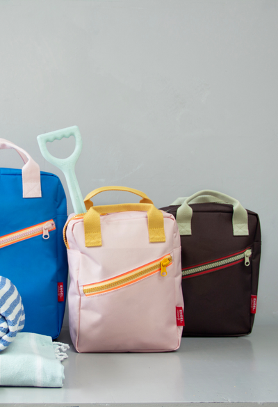 Backpack small 'Zipper true blue'