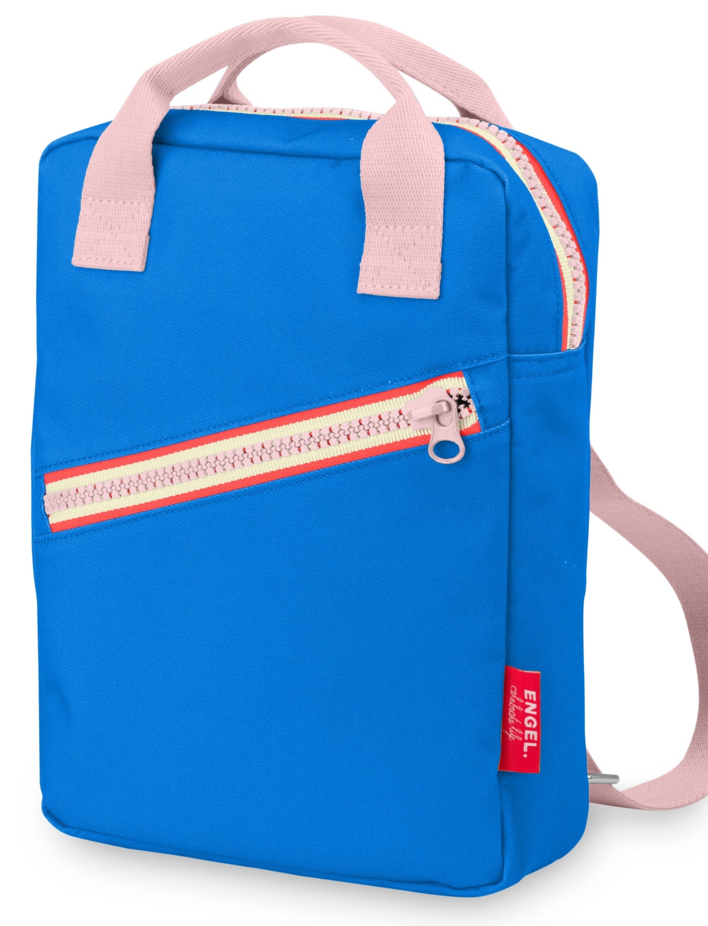 Large Backpack 'Zipper Blue'