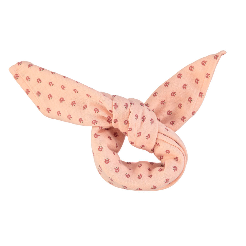 Piupiuchick bandana | rosa claro con estampado de flores pequeños