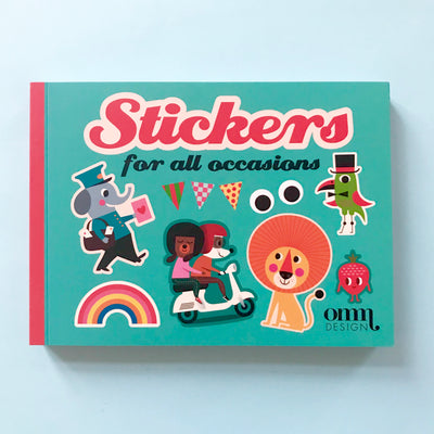 Stickers Book Blue