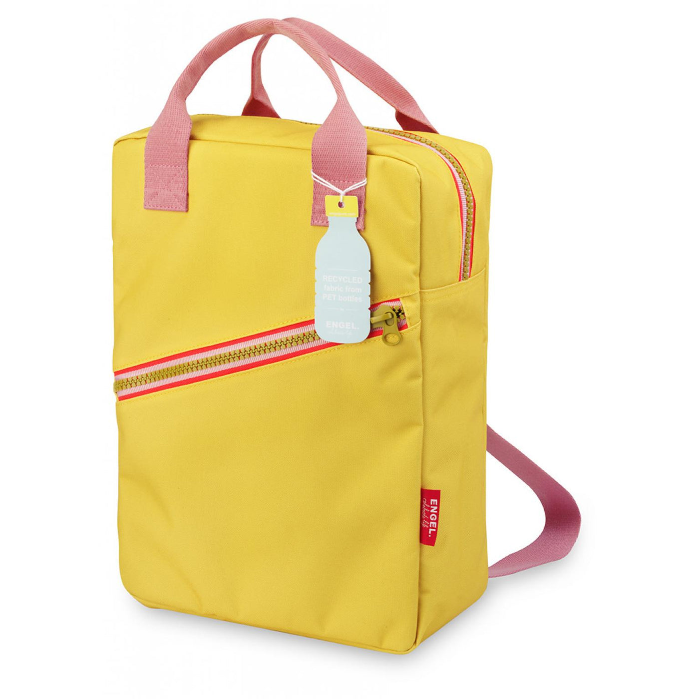 Large "Zipper Yellow" backpack