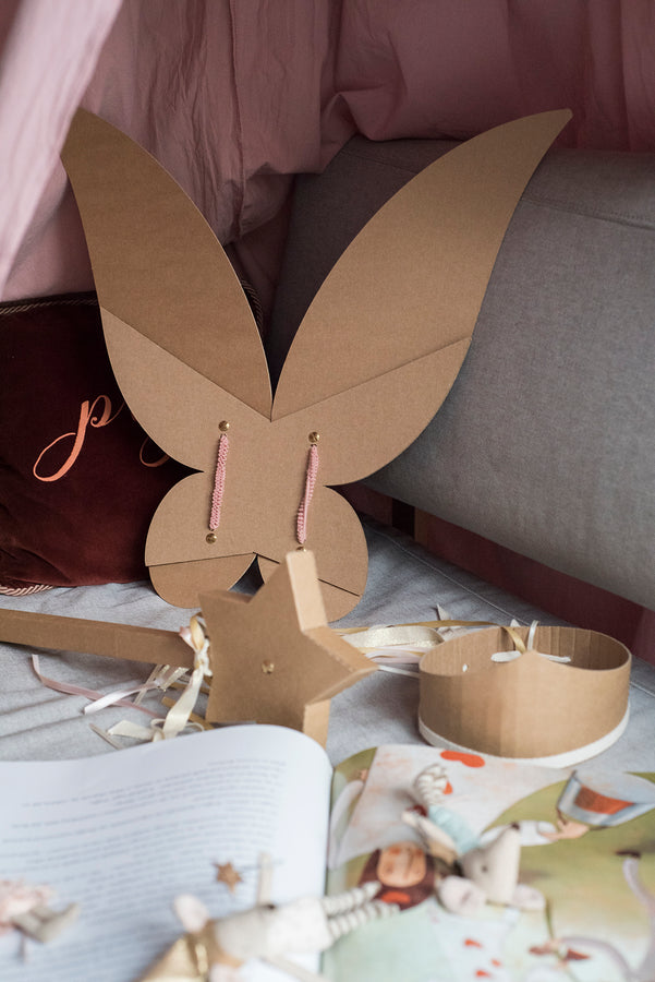 Koko Cardboards Disfraz de hada DIY