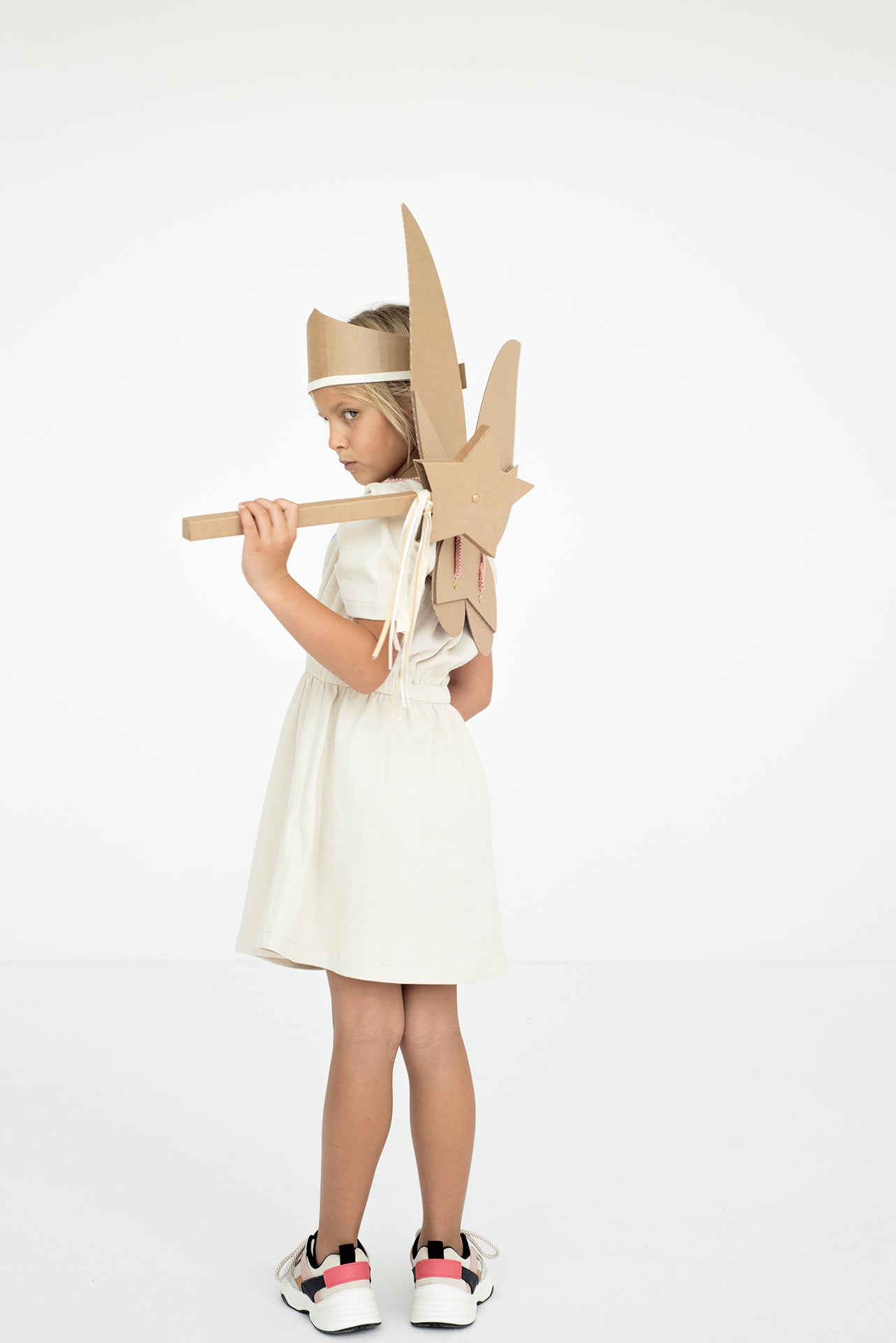 Koko Cardboards  DIY Fairy costume 
