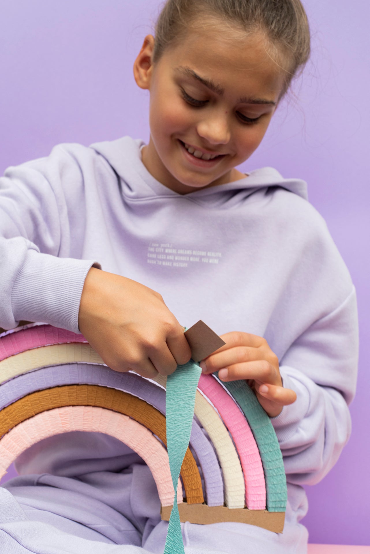 Koko Cardboards DIY Lavender Rainbow