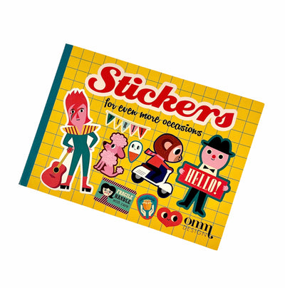 Stickers Book Yellow