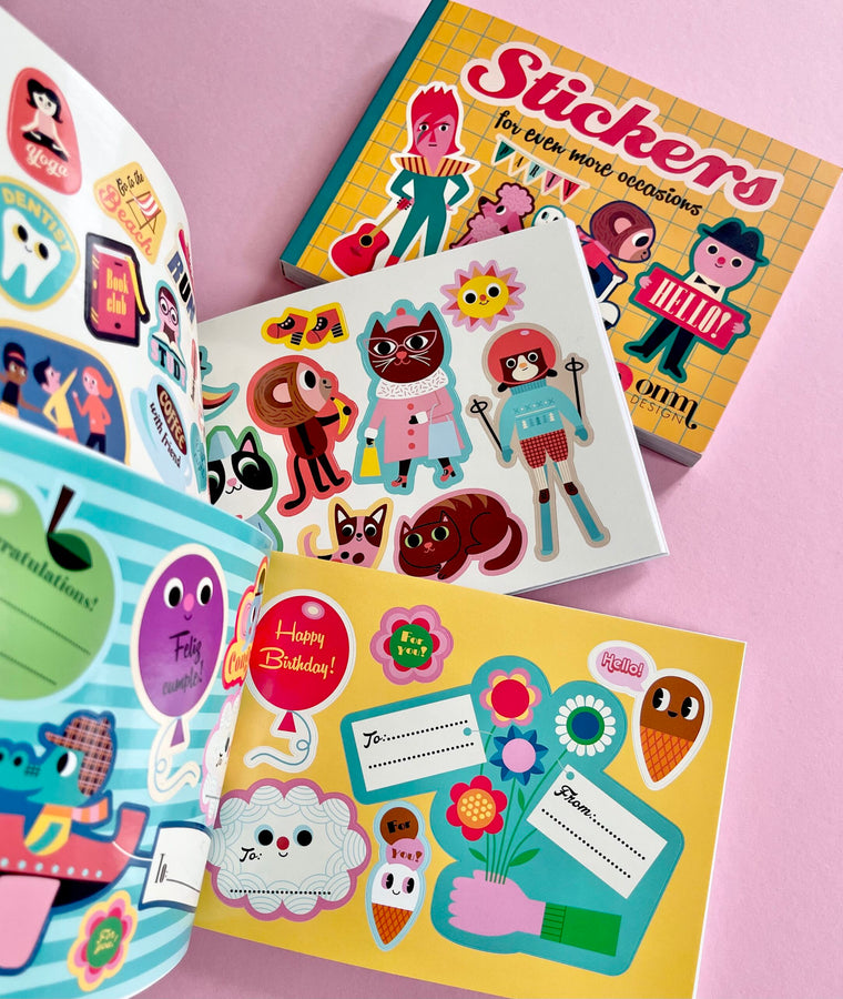 Stickers Book Yellow