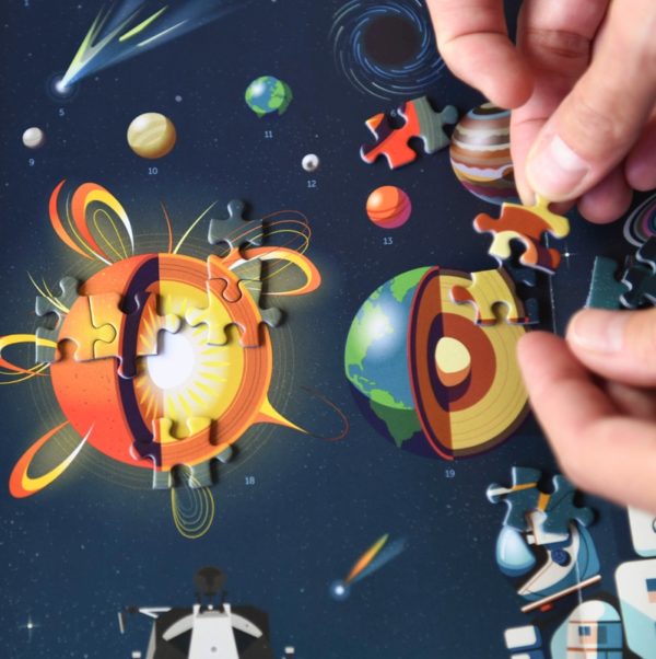 Poppik Puzzle 500pcs "Astronomía"