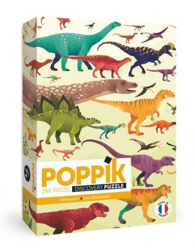 Poppik Puzzle de 280 piezas Dinosaurios
