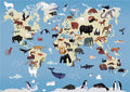 Poppik Puzzle 500 piezas "Animales del mundo"