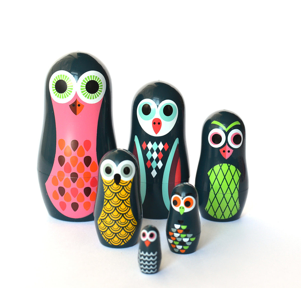 OMM Design Matryoshka "Pocket Owls"