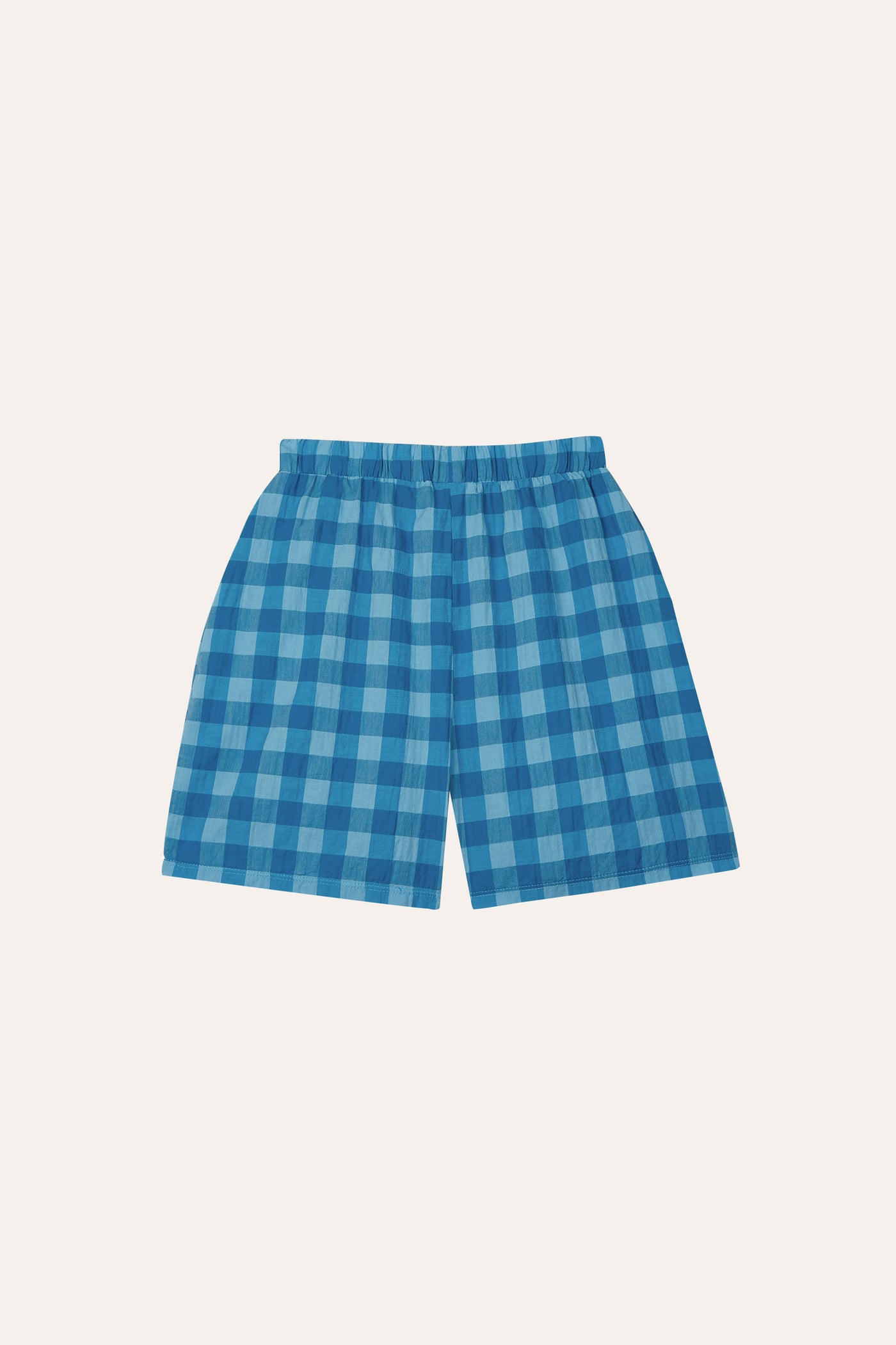 The Campamento shorts cuadros azules